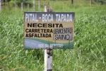 Asphaltstraße nach Boca Tapada? Ja, bitte.