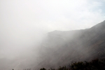 Krater im Nebel