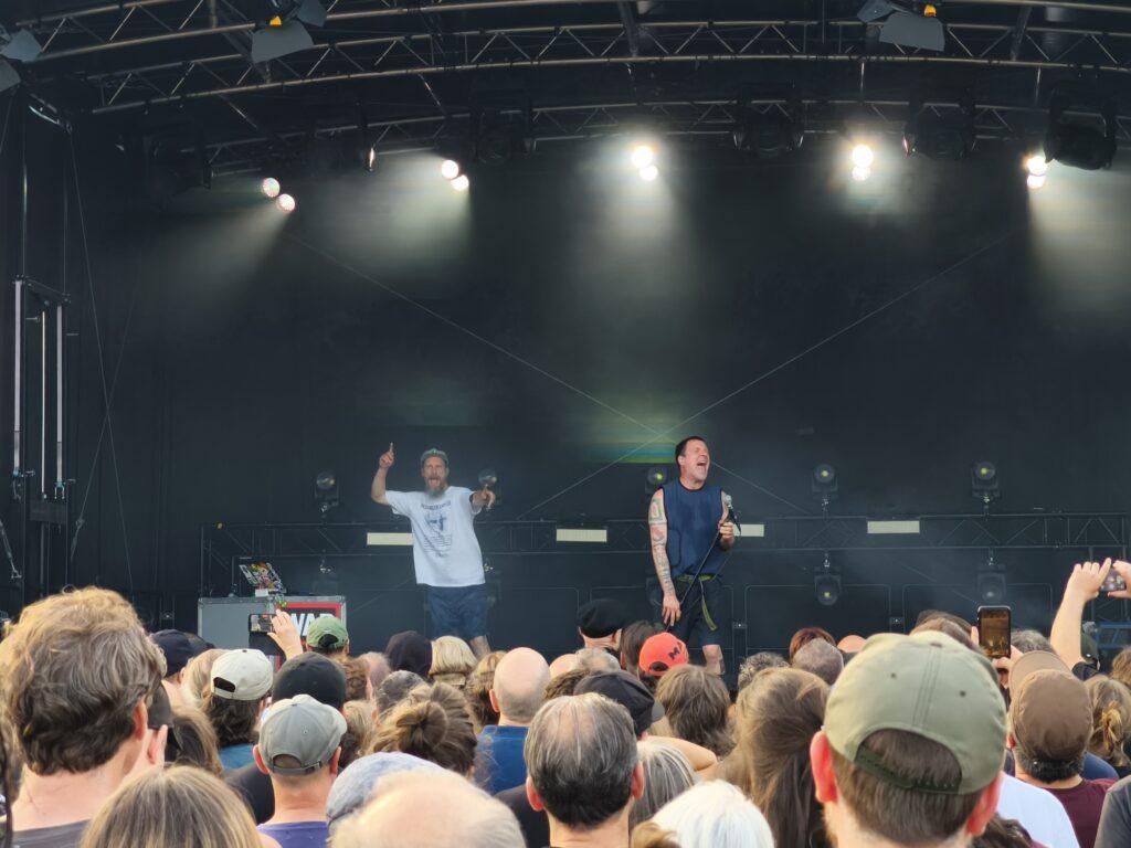 Sleaford Mods auf der Bühne
