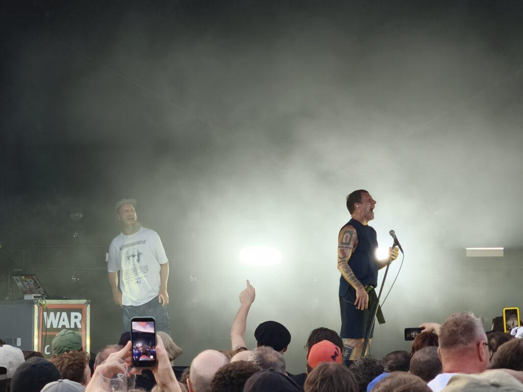 Sleaford Mods auf der Bühne