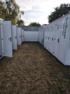 Sanitäranlagen auf dem Ruhrpott Rodeo 2026